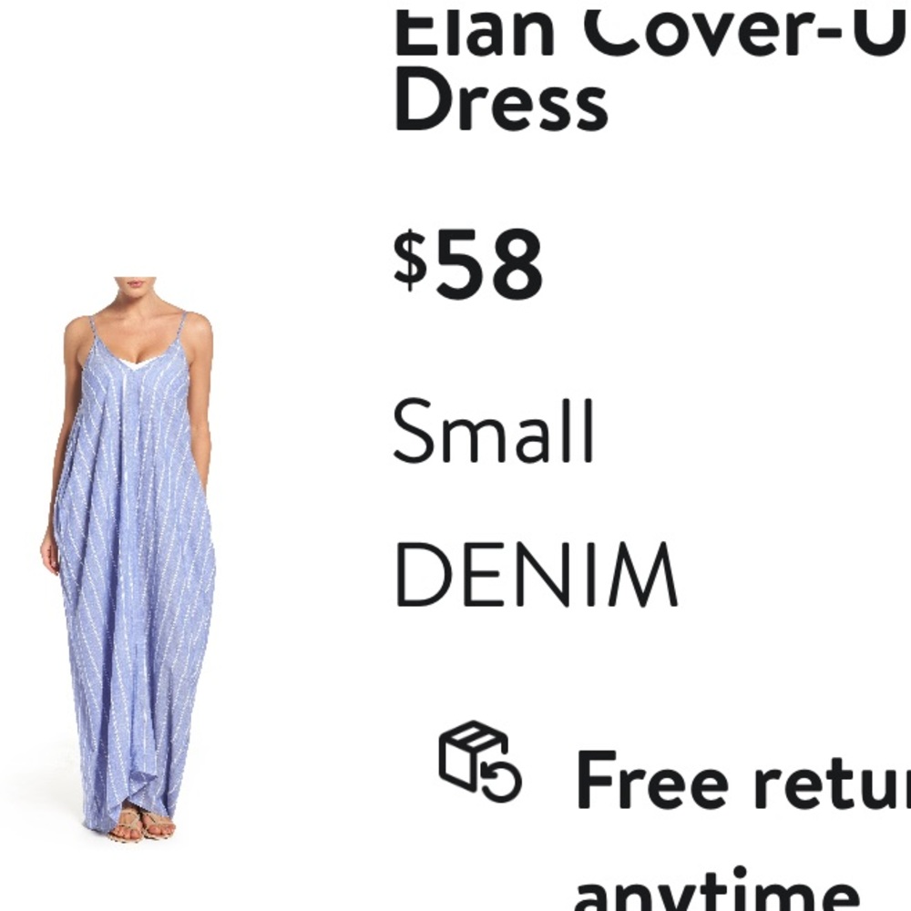 Cover up maxi dress